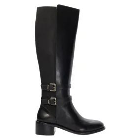 DUNE LONDON Tatter Knee-High Boots - Black