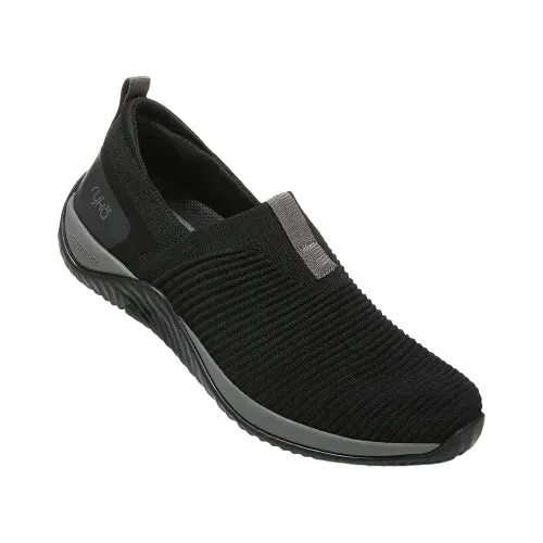 Echo Knit Slip On Sneaker - Black