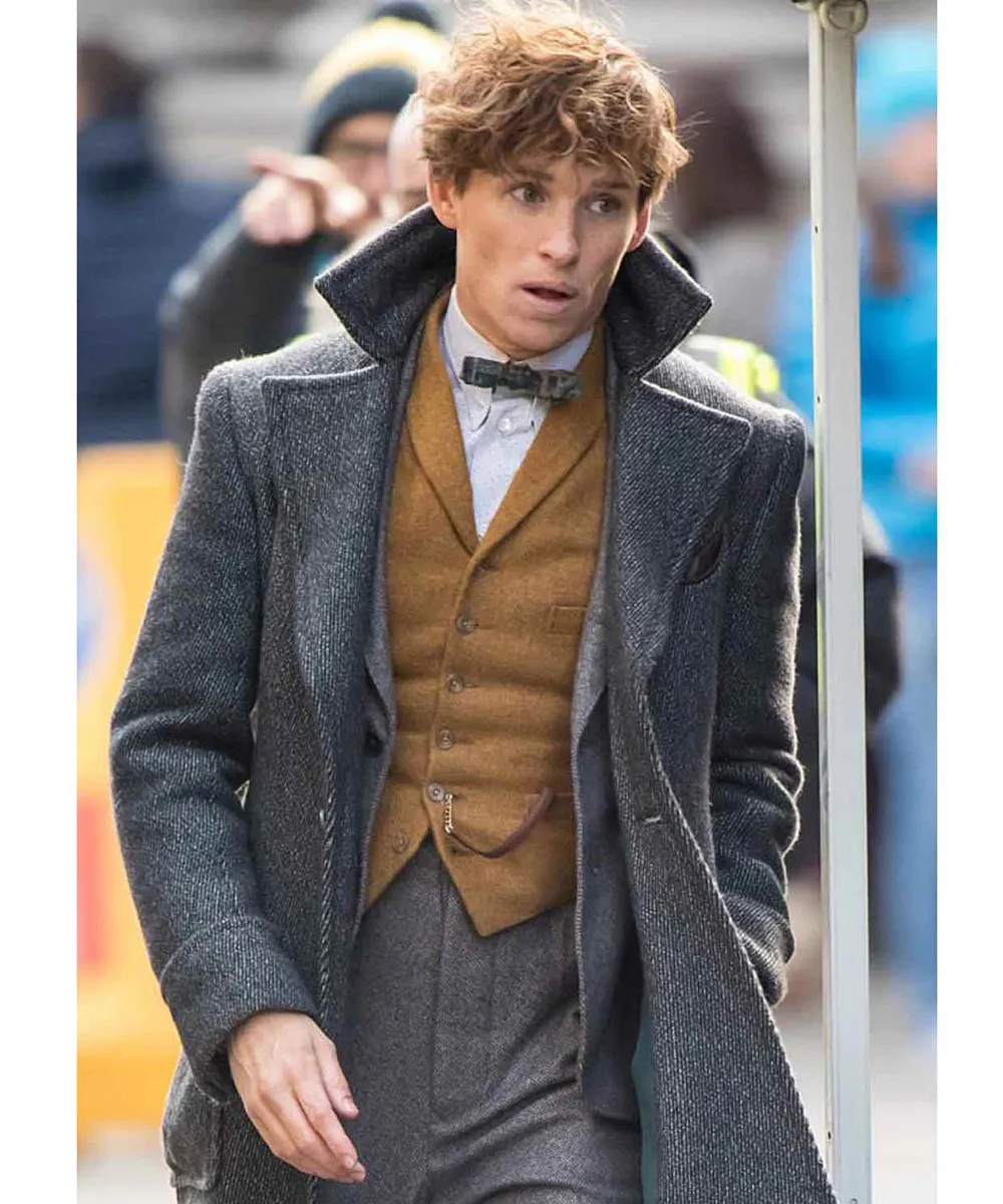 Eddie Redmayne Fantastic Beasts 2 Wool Coat