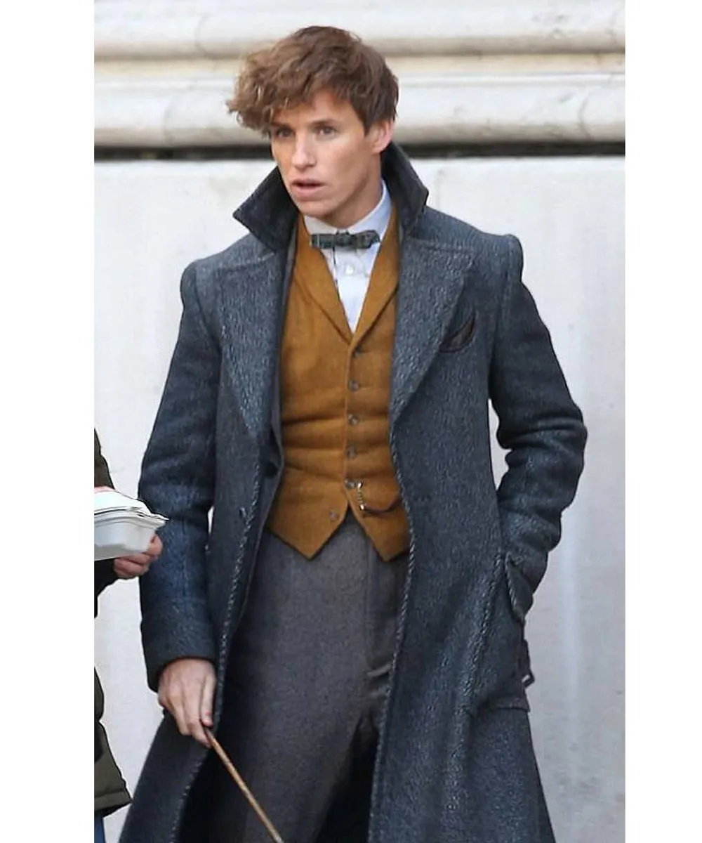 Eddie Redmayne Fantastic Beasts 2 Wool Coat