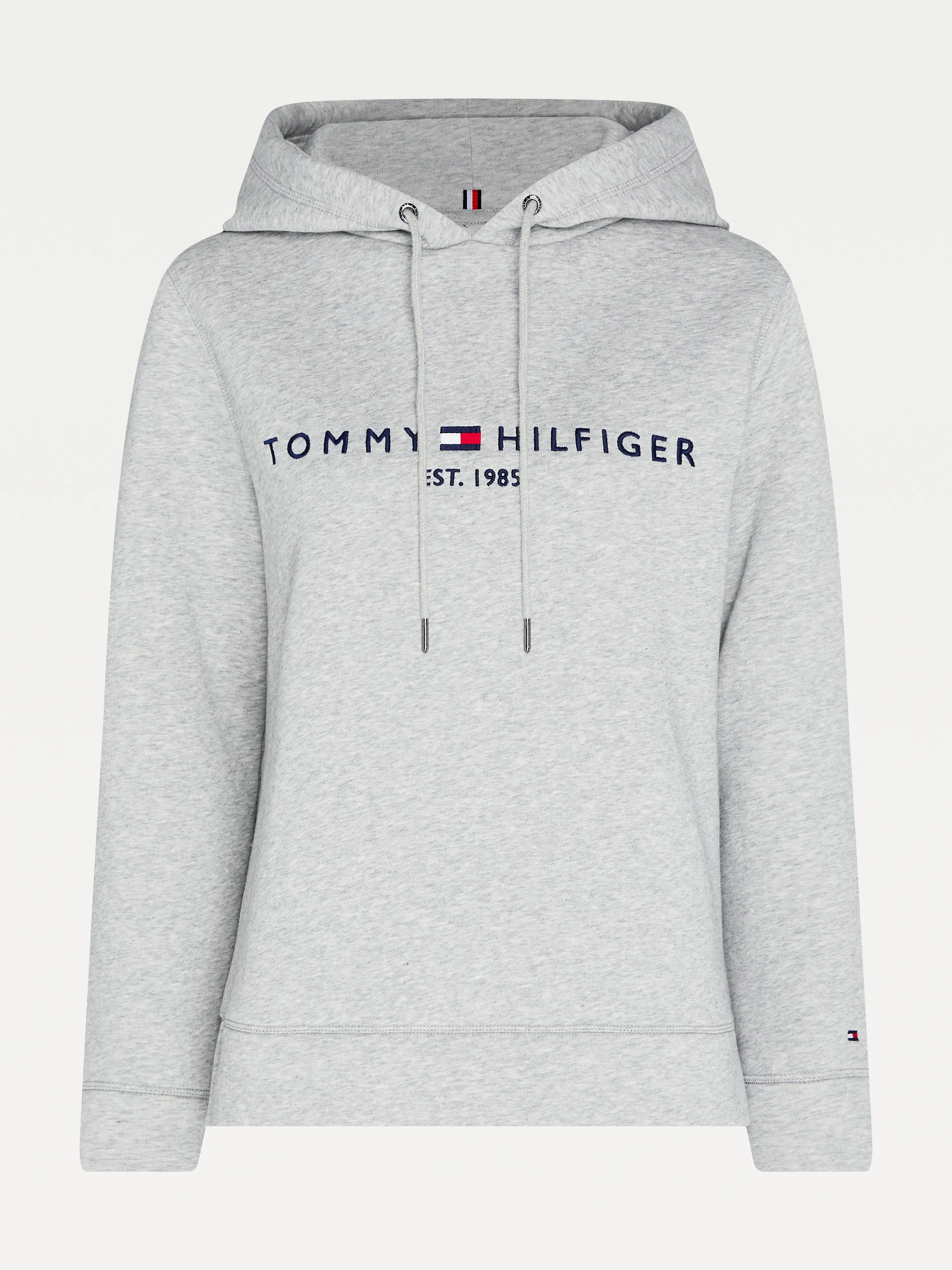 Essential Curve Logo Hoodie  |Sweatshirts & Hoodies | Tommy Hilfiger