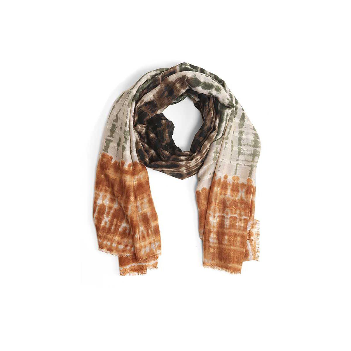 Fashion Tie Dye Skinny Scarf