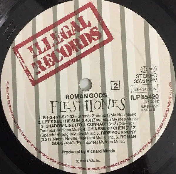 Fleshtones ~ Roman Gods