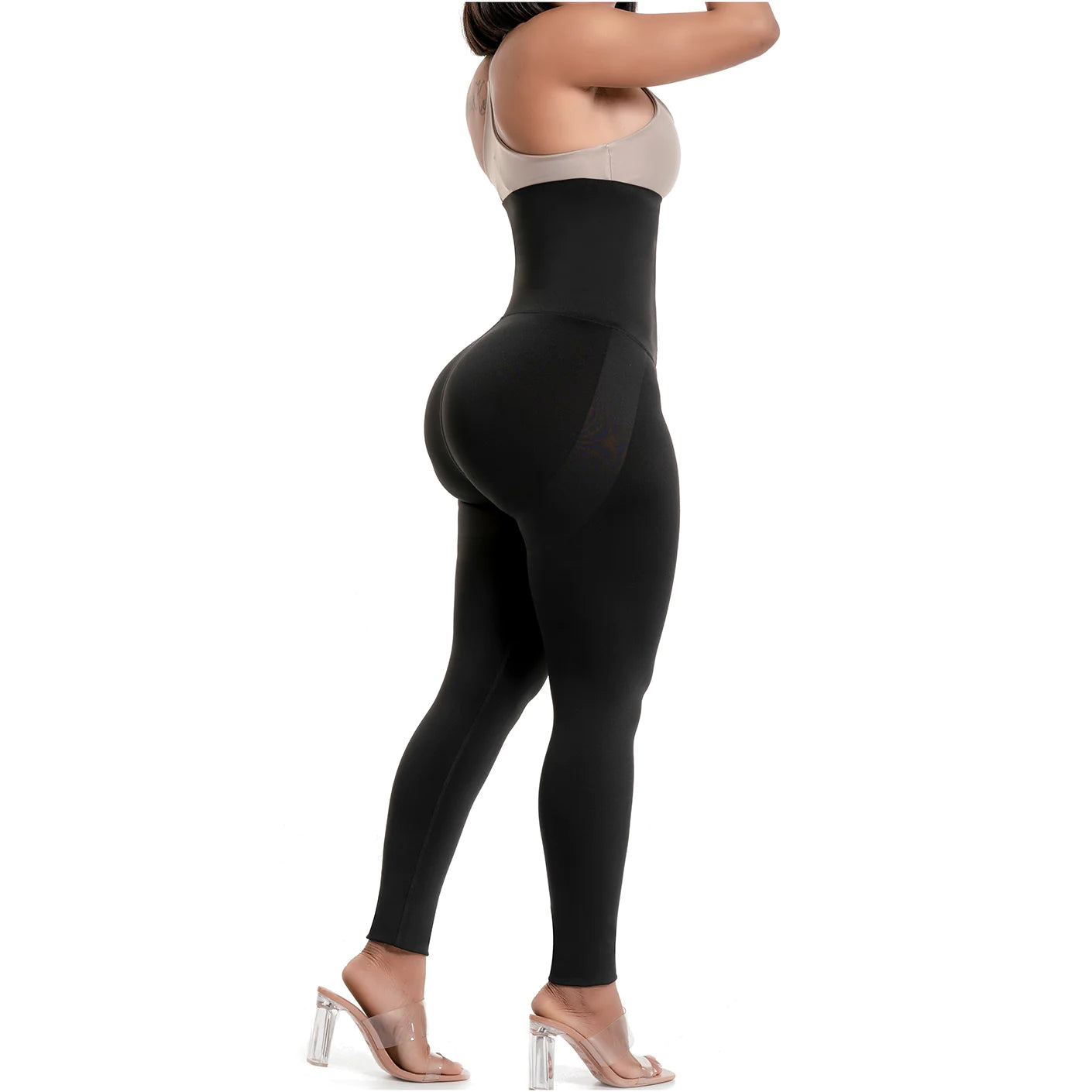 FLEXMEE 946703 | LEGGING DEPORTIVO CINTURA ALTA CON CONTROL DE TUMMY ATHLEISURE MUJER CON FAJA | LÍNEA DE FORMA