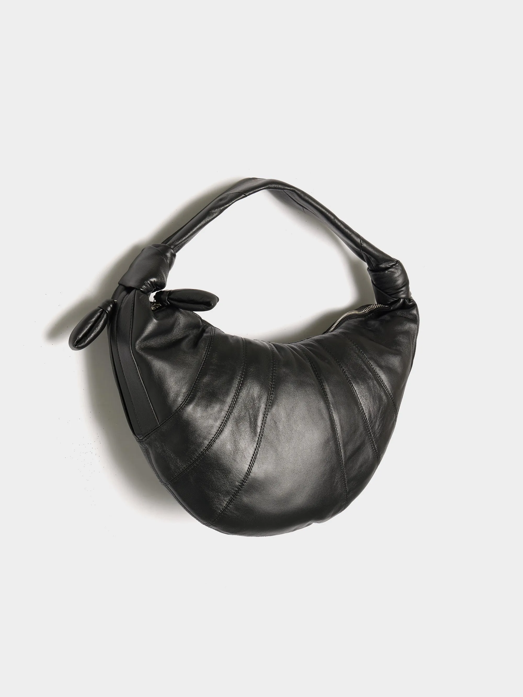 Fortune Croissant Bag, Black