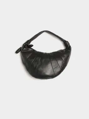 Fortune Croissant Bag, Black