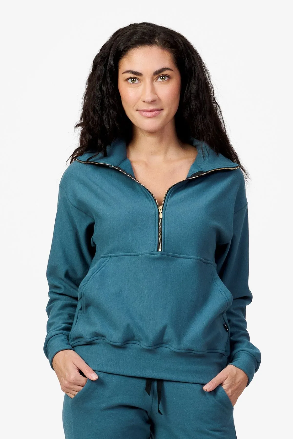 Freedom Half Zip Sweatshirt in Stargazer