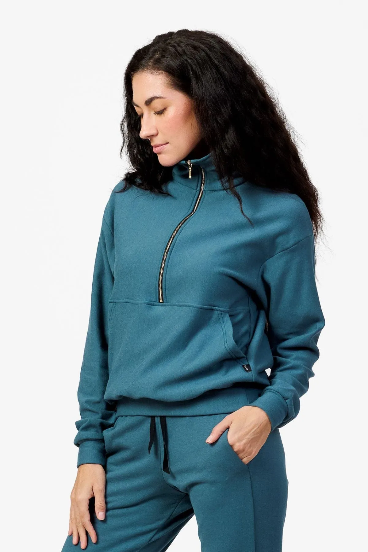 Freedom Half Zip Sweatshirt in Stargazer