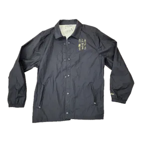 Fucking Awesome Black Coaches Jacket - Size X-Large