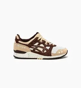 Gel Lyte III OG Cream Dark Brown Mens Lifestyle Shoe - Cream/Dark Brown