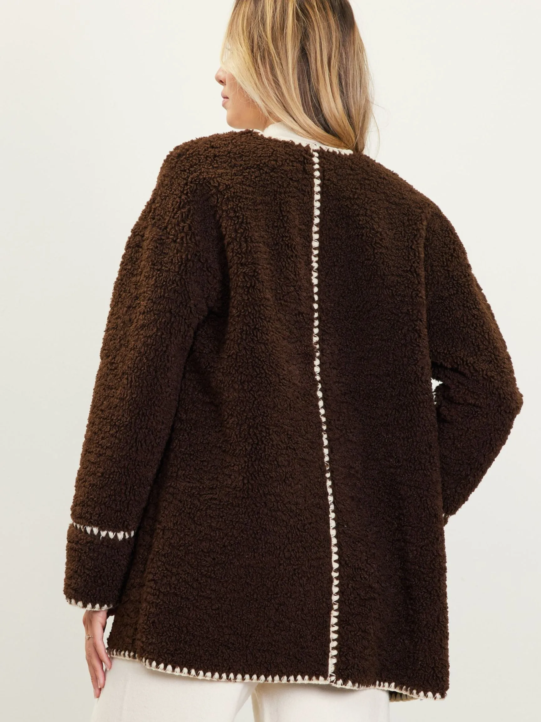 Greta Sherpa Coat