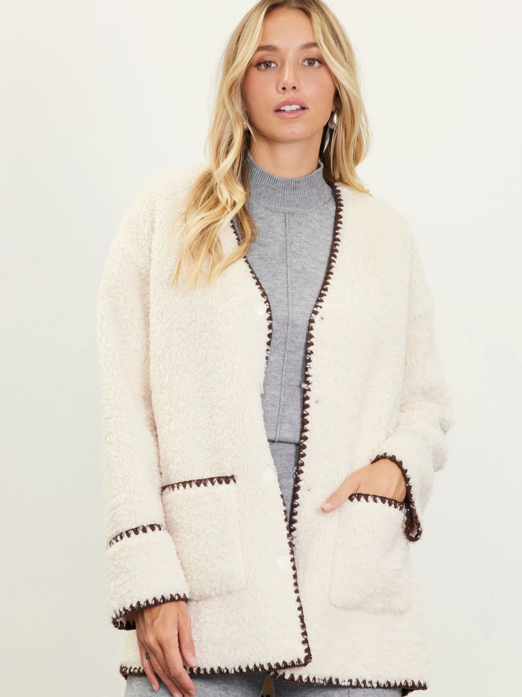 Greta Sherpa Coat