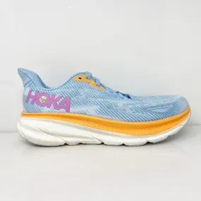 Hoka One One Womens Clifton 9 1127896 ABIW Blue Running Shoes Sneakers Sz 7.5 B