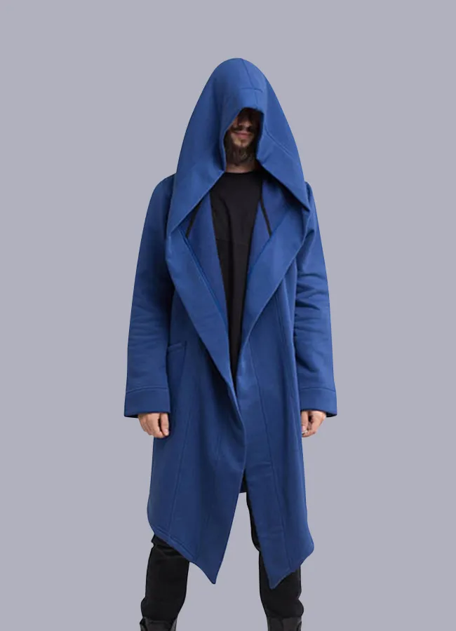 hooded cyberpunk coat