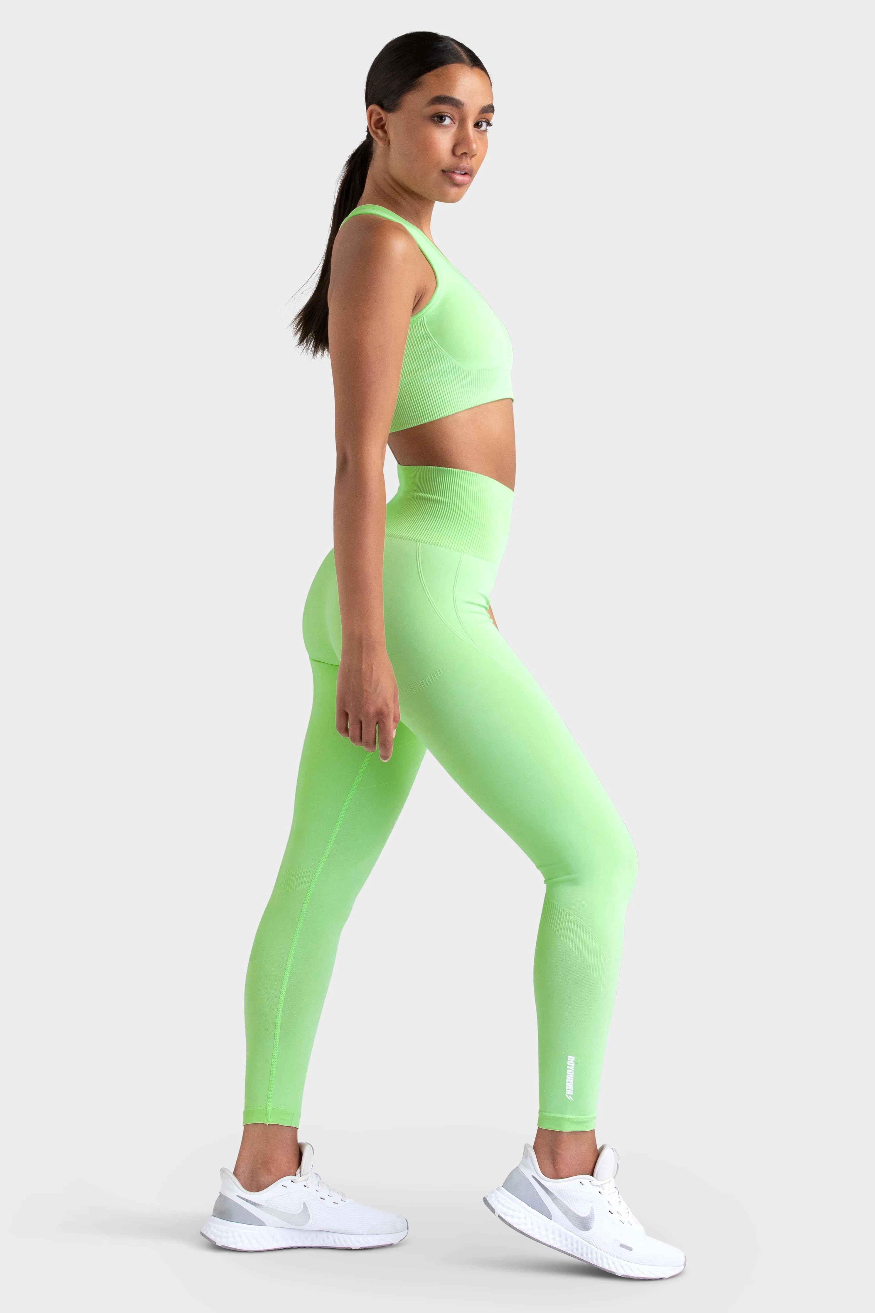 Hyperflex 2 Leggings - Lime Green