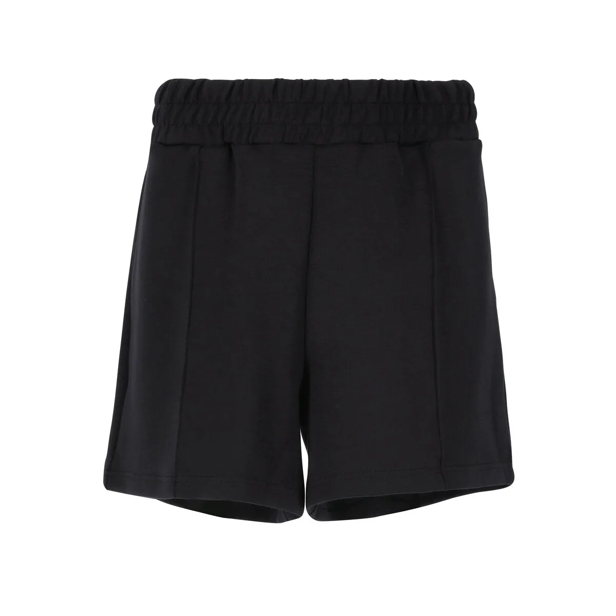 Jacey Womenswear High Waisted Lounge Shorts - Black