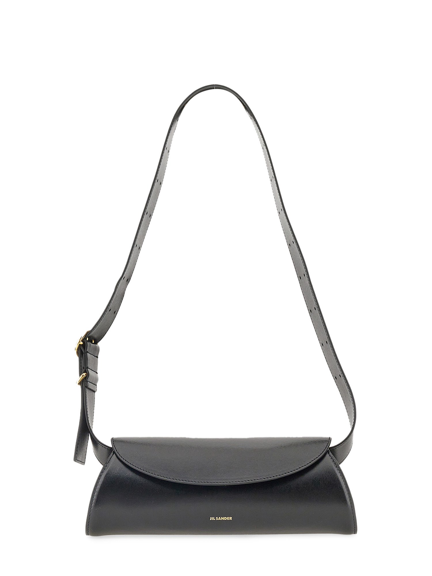 JIL SANDER    CANNOLO SMALL LEATHER BAG