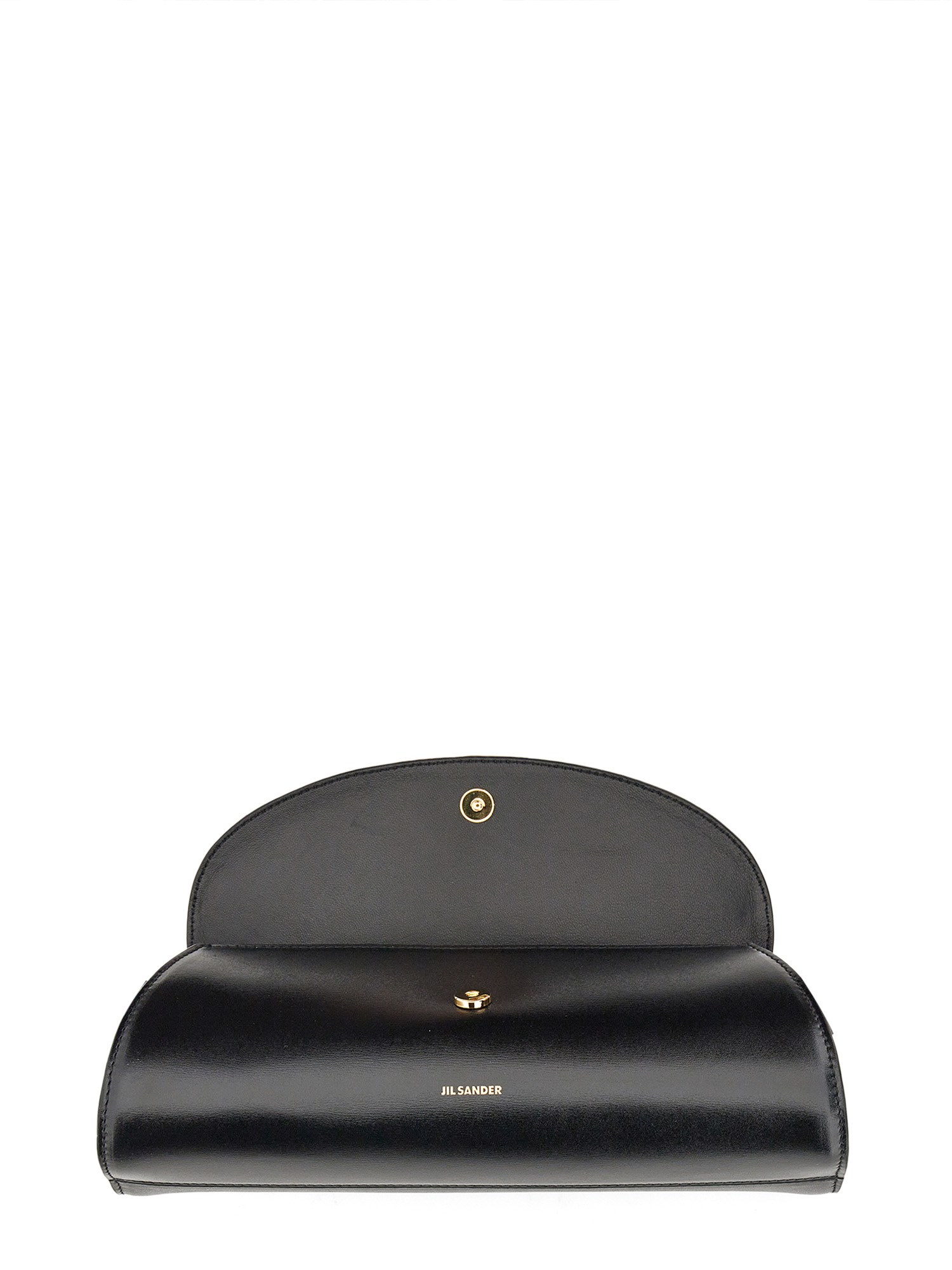 JIL SANDER    CANNOLO SMALL LEATHER BAG