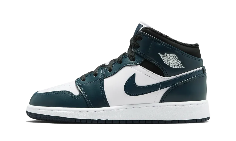 Jordan 1 Mid 'Dark Teal' GS