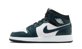 Jordan 1 Mid 'Dark Teal' GS