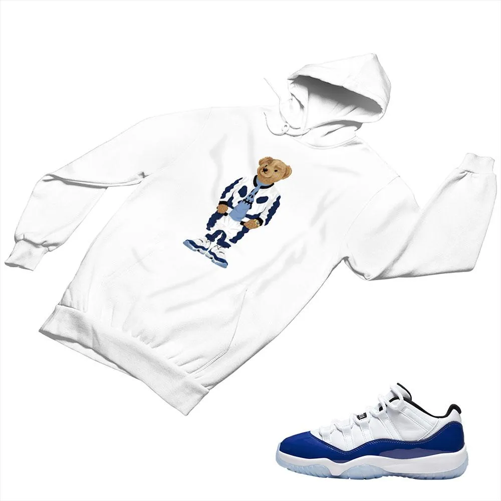 Jordan 11 Concord Matching Custom Designed Hoodies JD 11-5-6-13