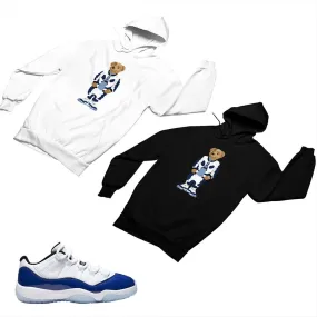 Jordan 11 Concord Matching Custom Designed Hoodies JD 11-5-6-13