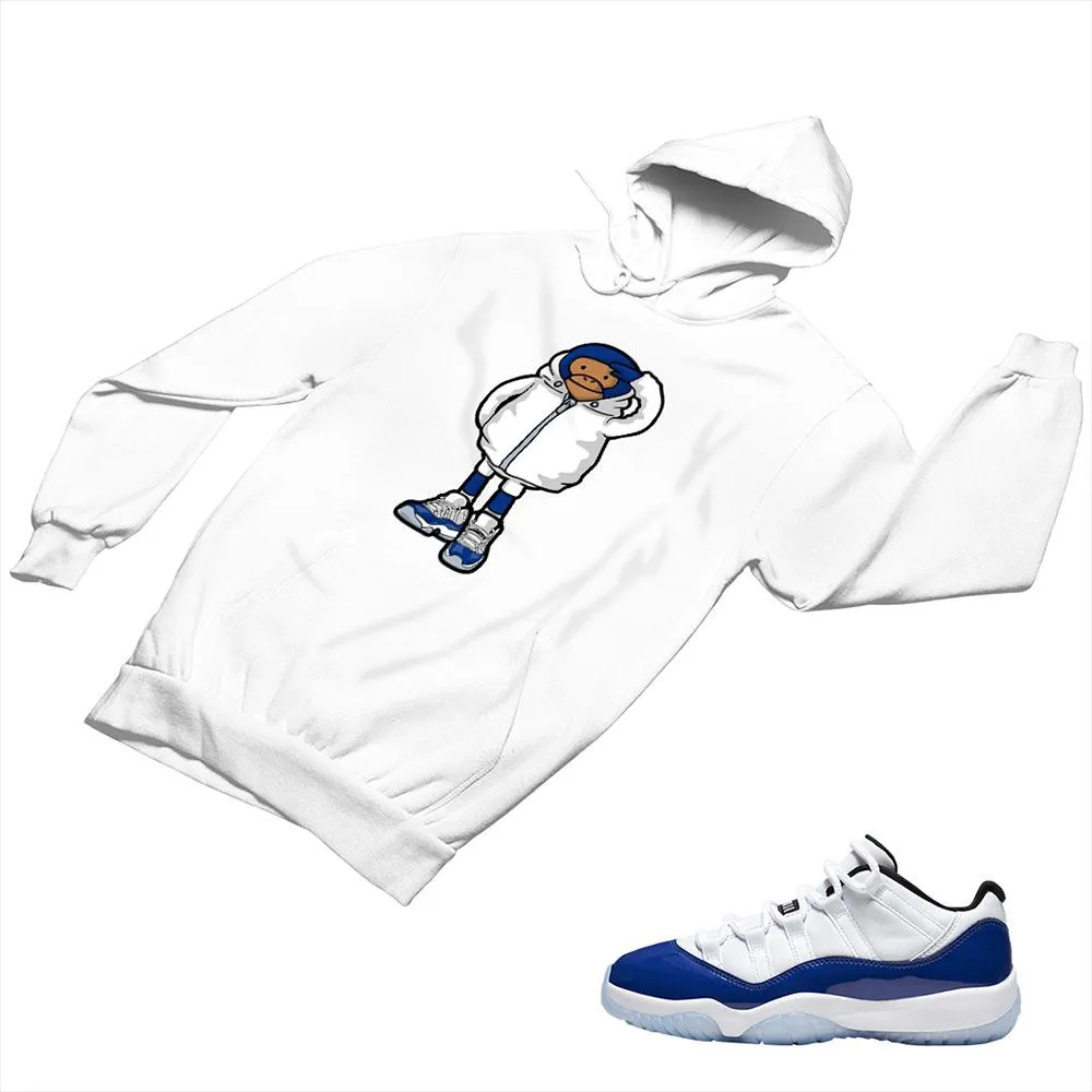 Jordan 11 Concord Matching Custom Designed Hoodies JD 11-5-6-5