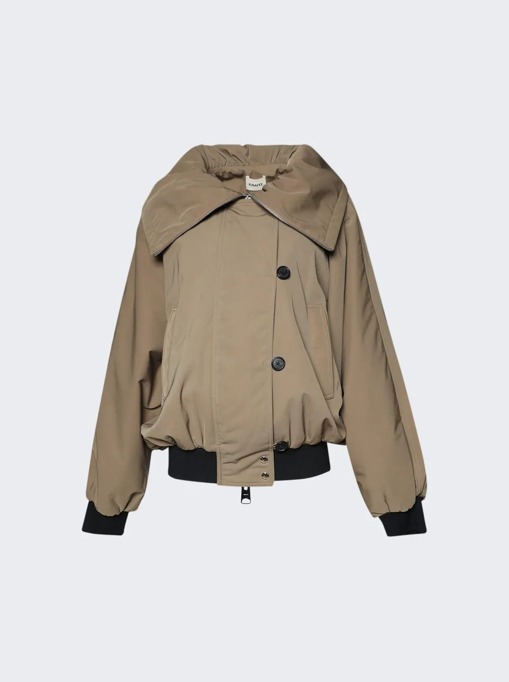 Khaite   Rhonda Jacket Khaki 