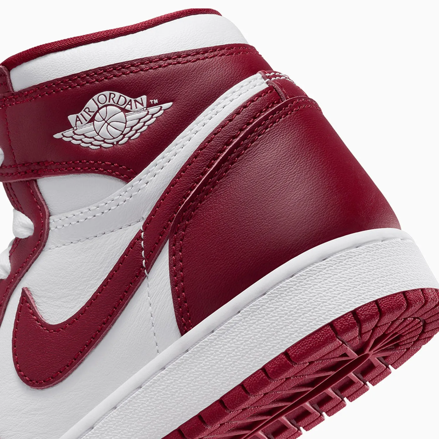 Kid's Air Jordan 1 OG Team Red Grade School