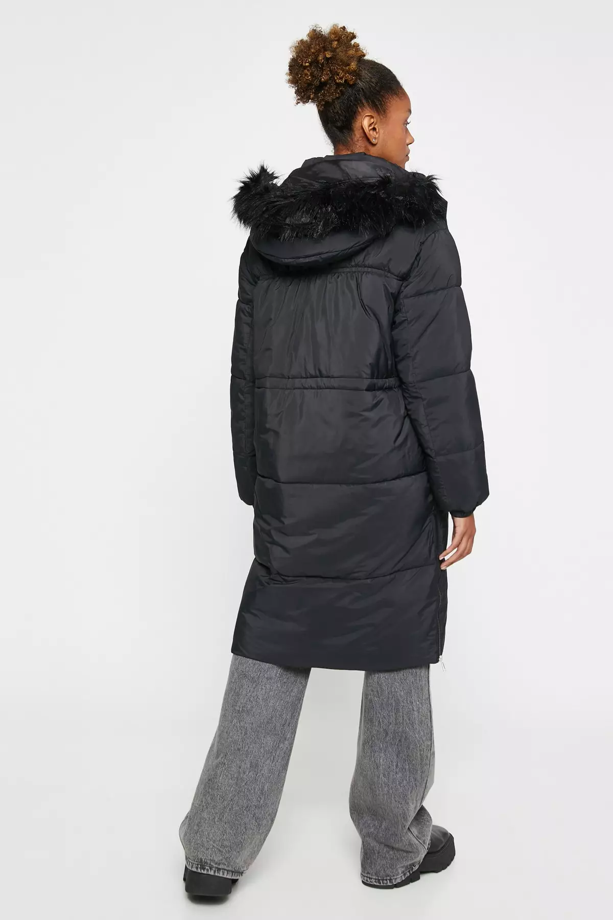 KOTON Long Puffer Coat