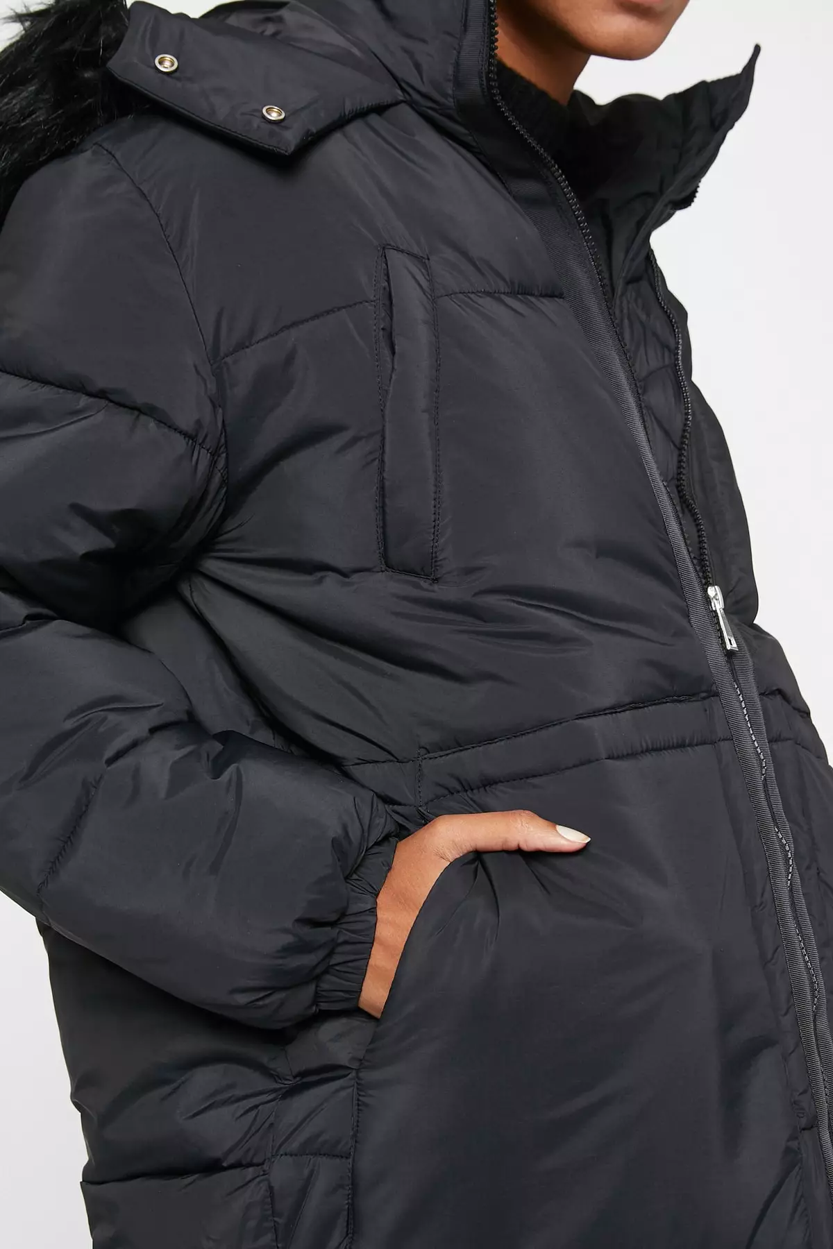 KOTON Long Puffer Coat