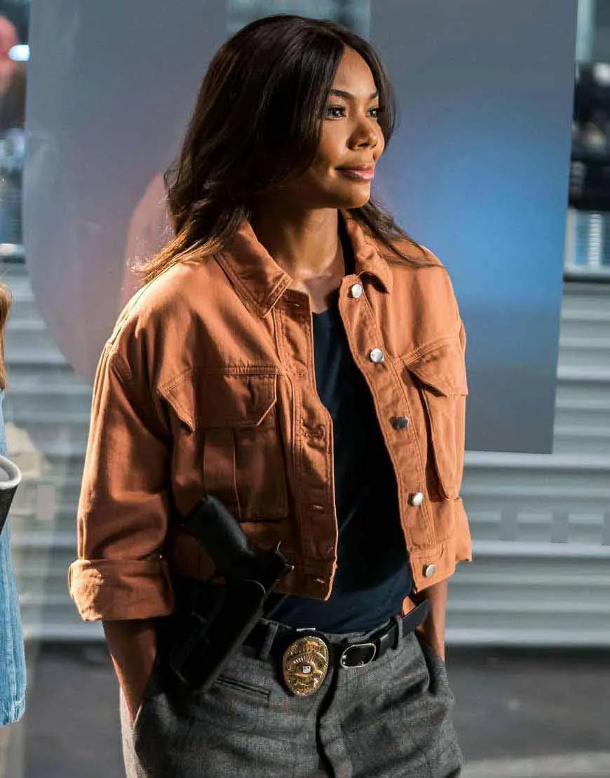 L.A.’s Finest Gabrielle Union Denim Jacket | Ujackets.com - 45% OFF