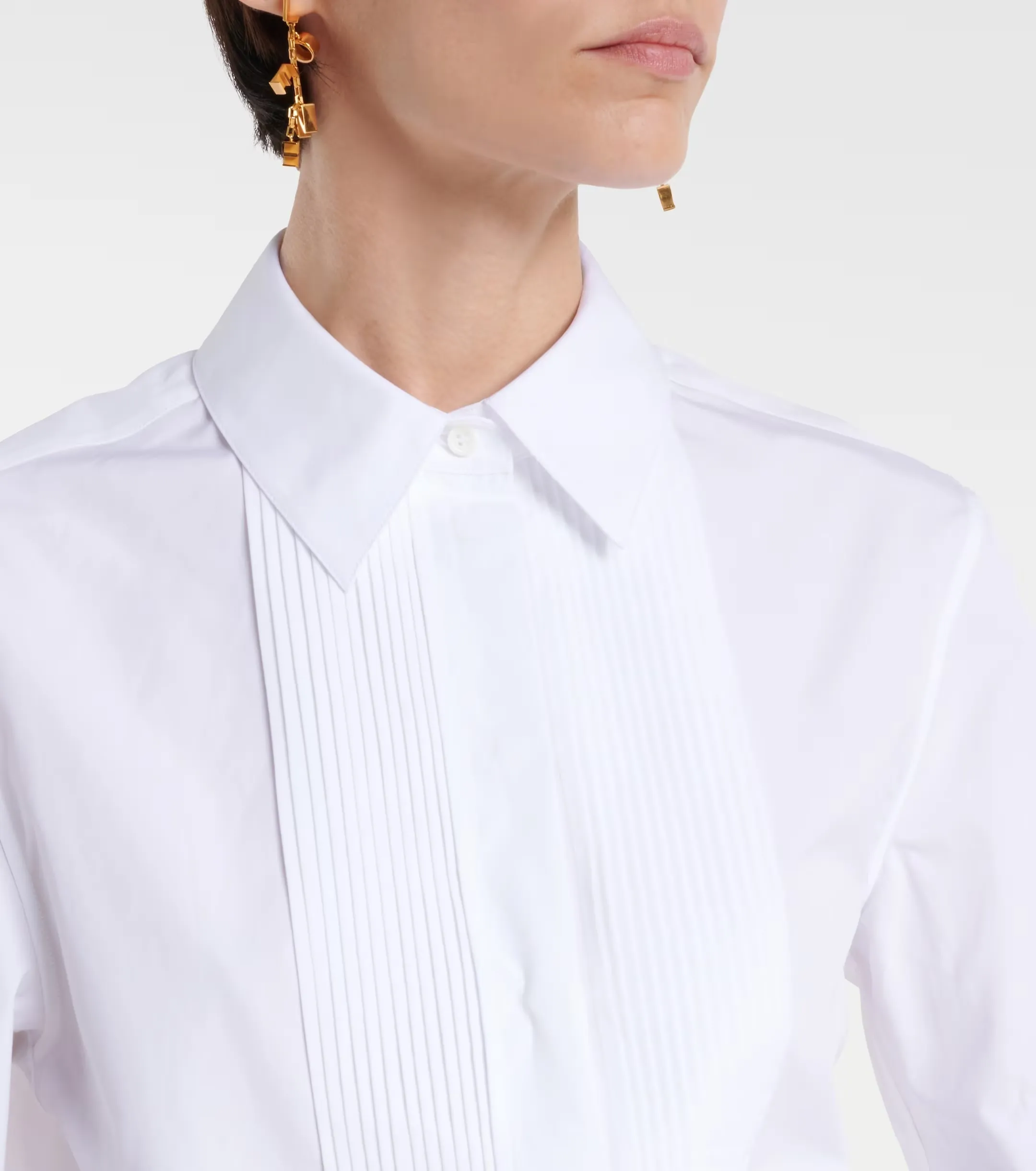 LOEWE  |Pleated shirt in cotton