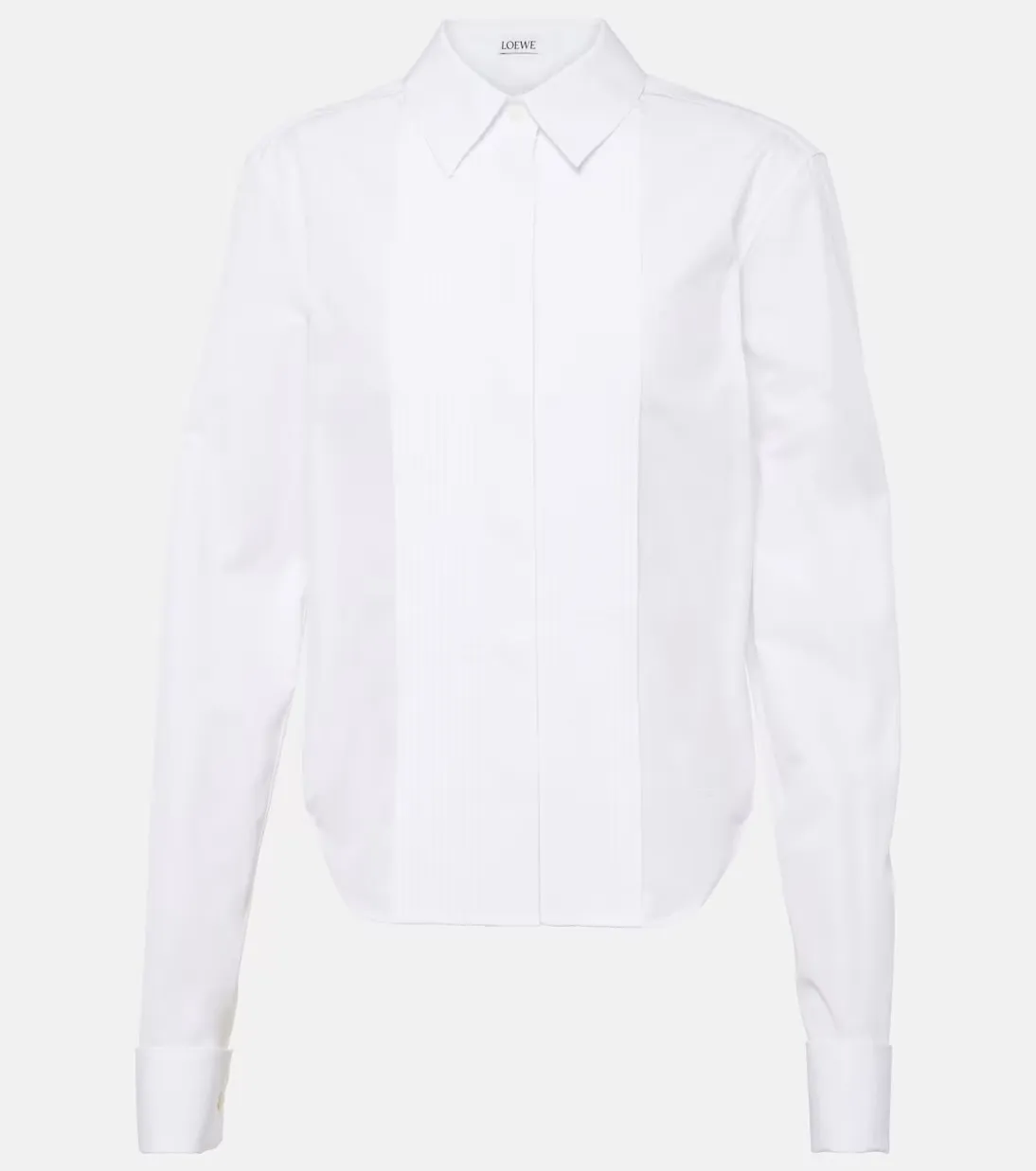 LOEWE  |Pleated shirt in cotton