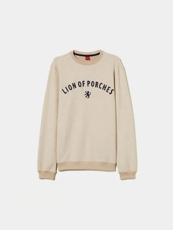 Logo cotton sweater