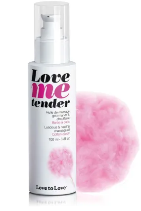 Love Me Tender Warming Massage Oil Cotton Candy 100ml