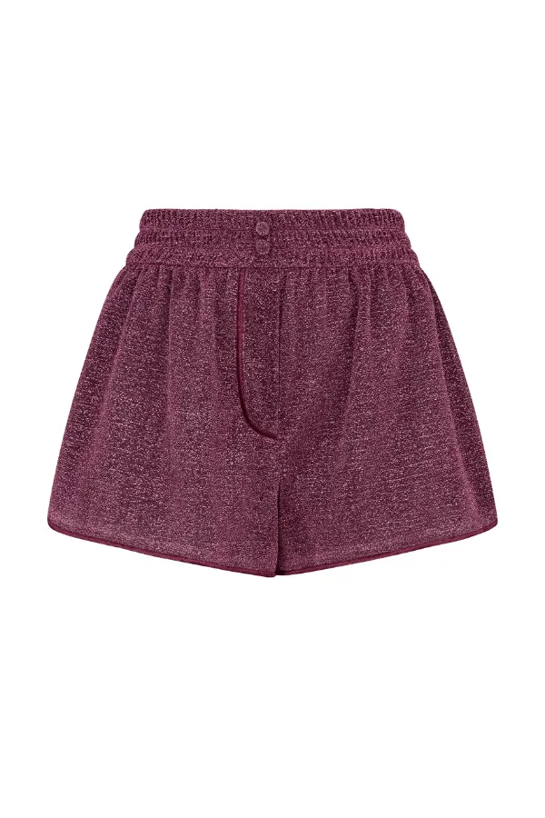 Lumiere Shorts Aubergine