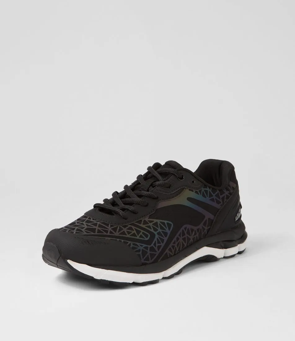 LYNX Illume Jnr Lace Black White Sneakers
