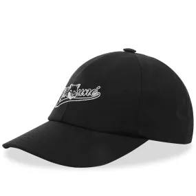 Maison Kitsuné Varsity Fox 6 Panel CapBlack