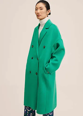 Mango Picarol Coat | Grattan