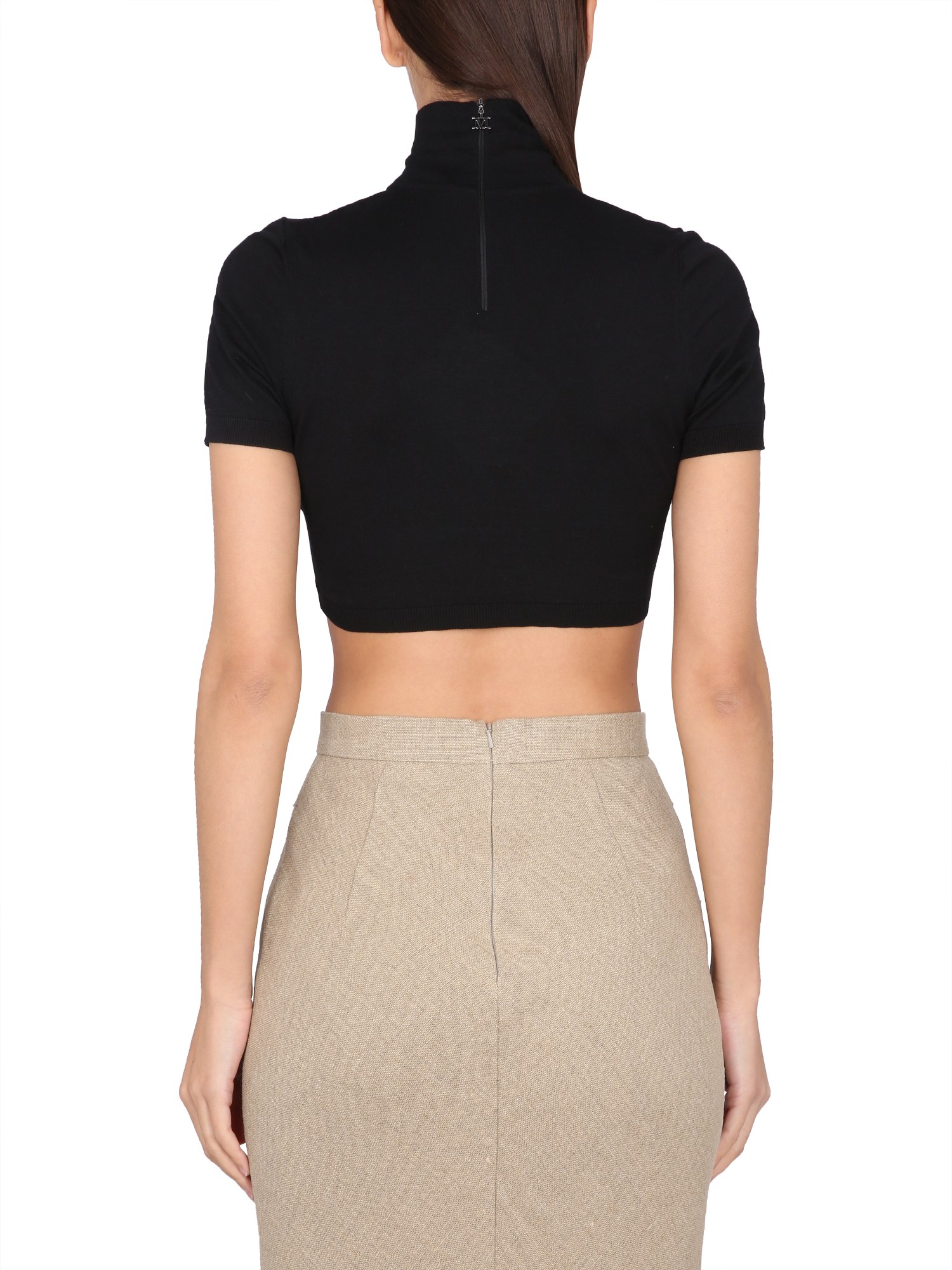 MAX MARA    CROPPED COTTON TOP