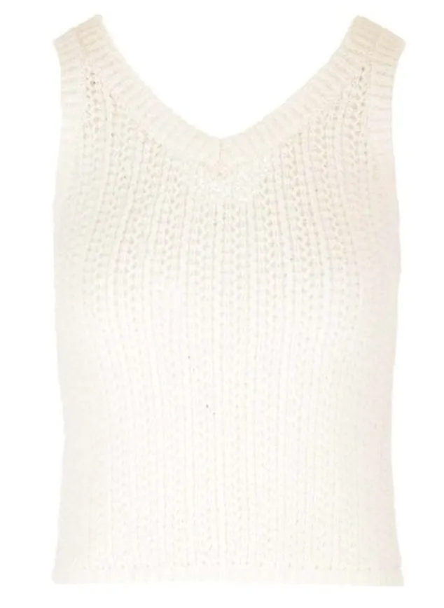 MaxMara  |Cotton V-neck & Crew neck