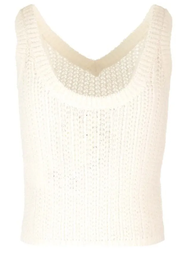 MaxMara  |Cotton V-neck & Crew neck