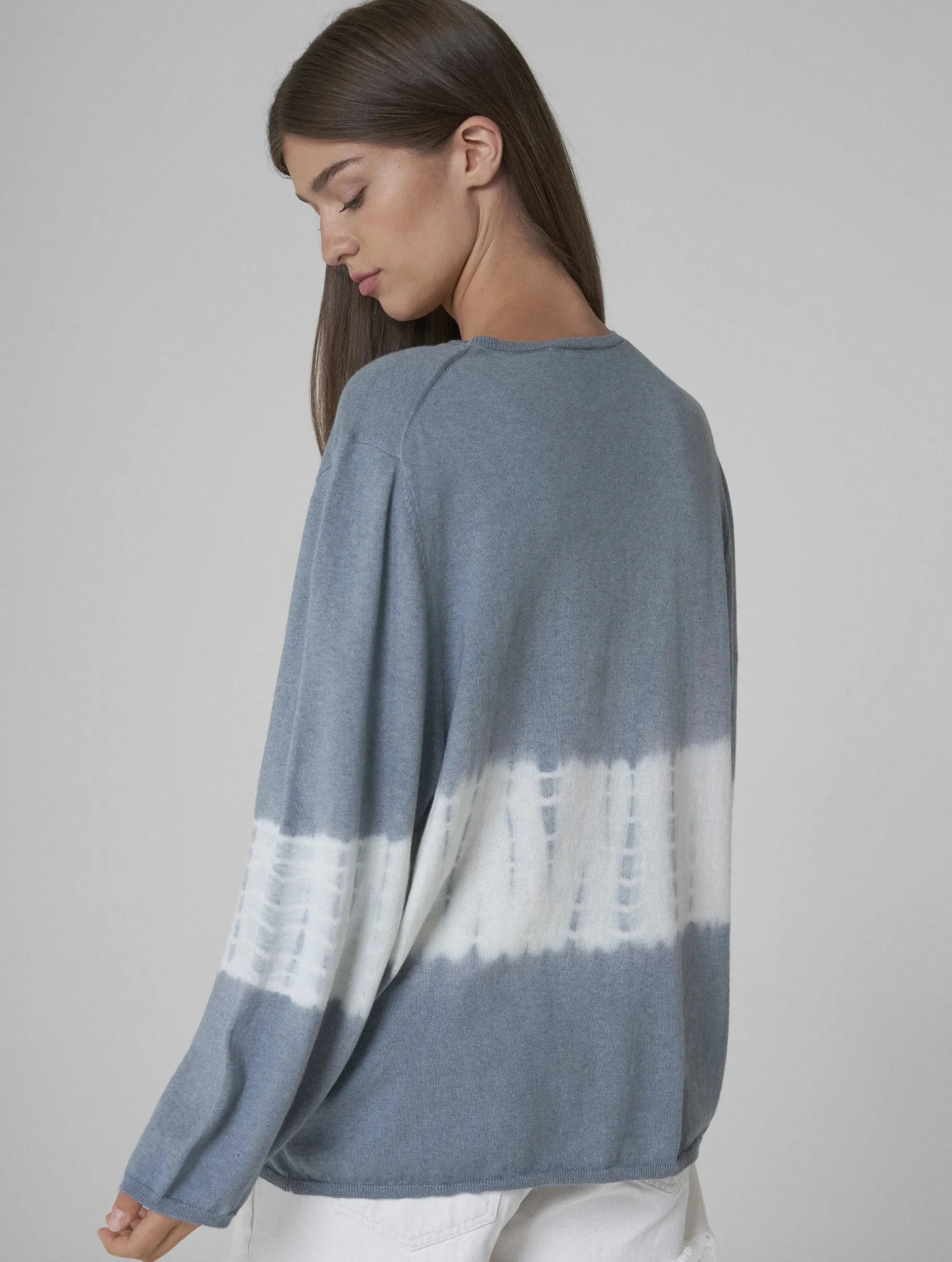 MAYA Tie-dye oversized sweater