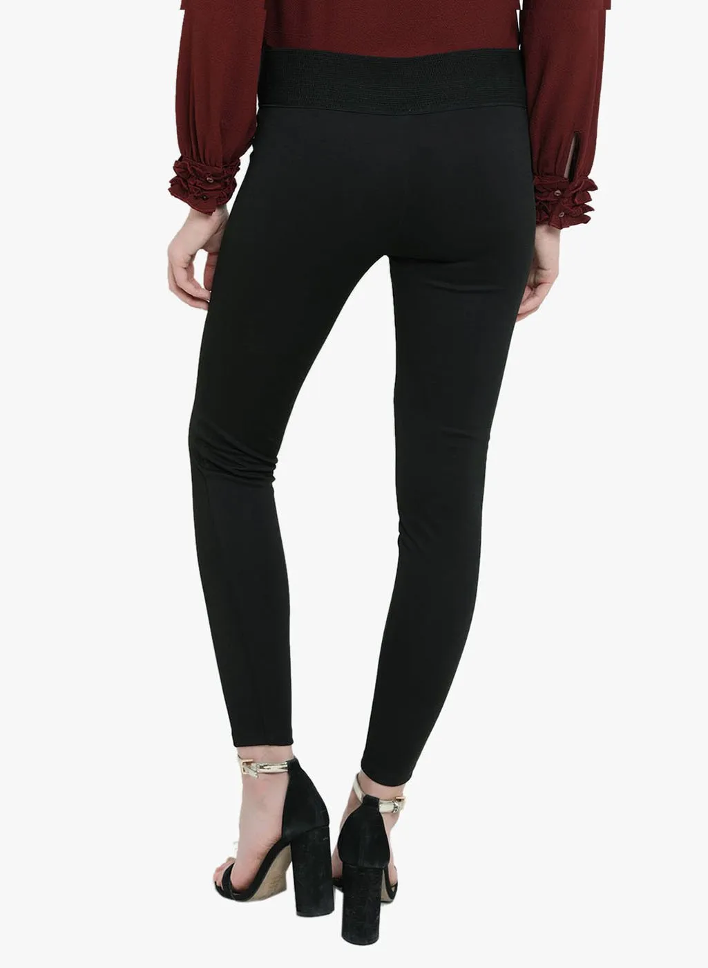 Melanie Contrast Elasticated Jegging