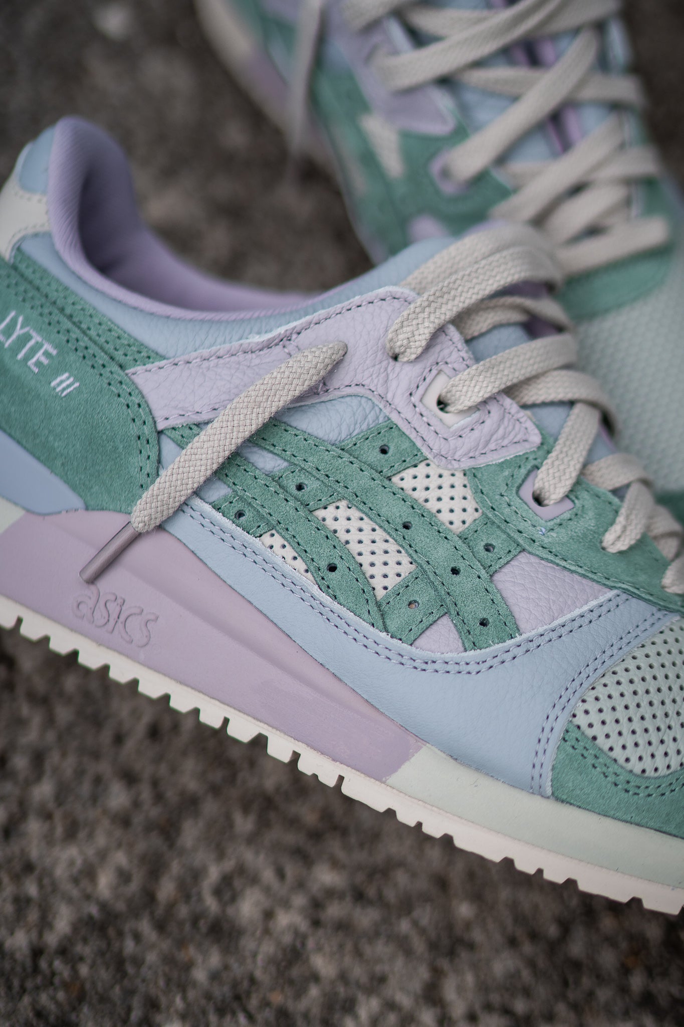 Mens Asics Gel-Lyte 3 OG (Turbo Green)