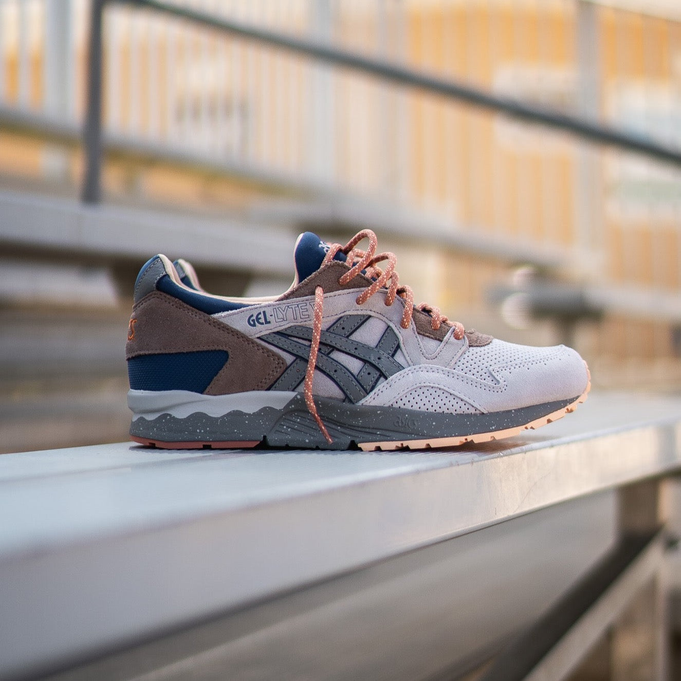 Mens Asics Gel-Lyte 5 (Concrete/Clay Grey)