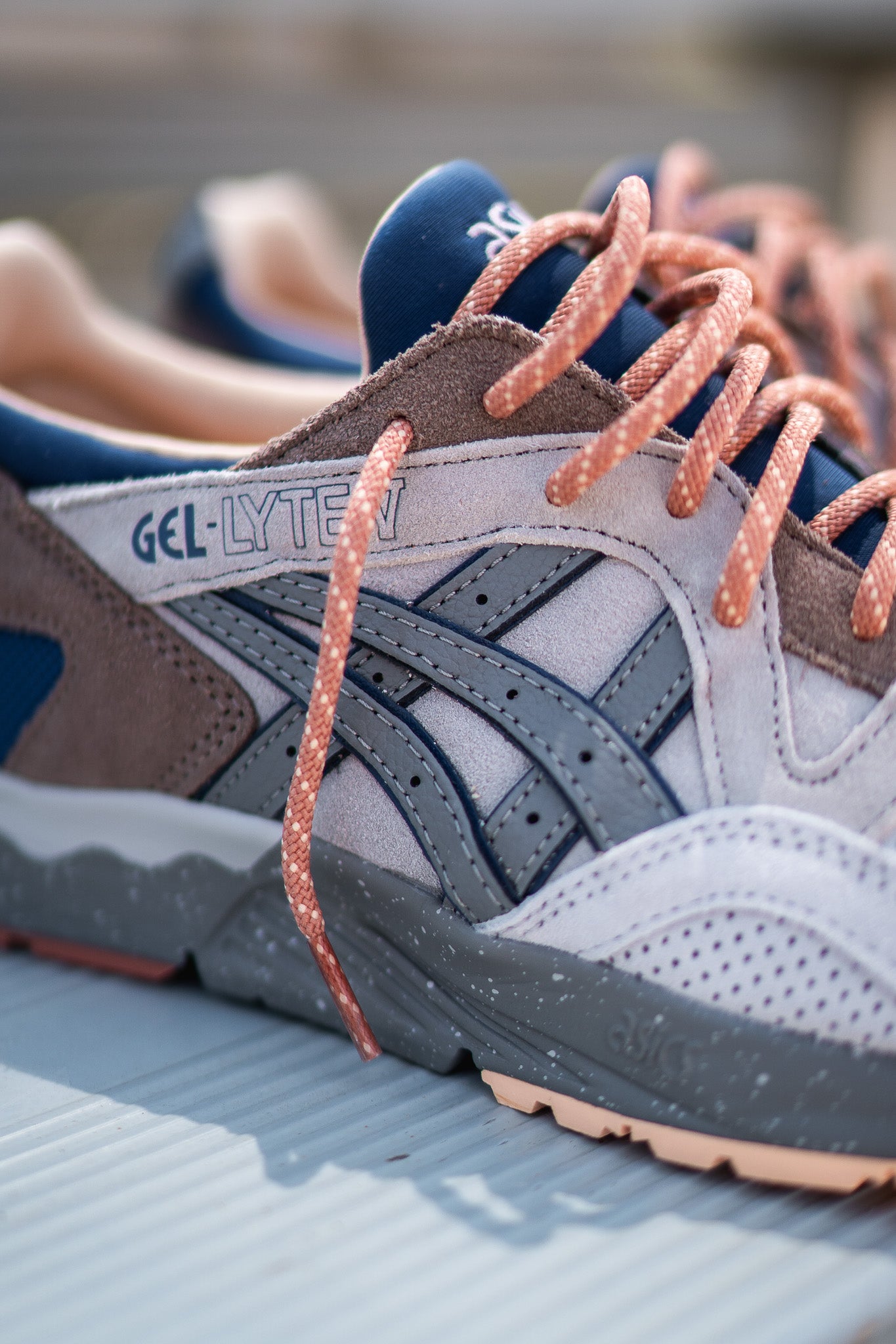 Mens Asics Gel-Lyte 5 (Concrete/Clay Grey)