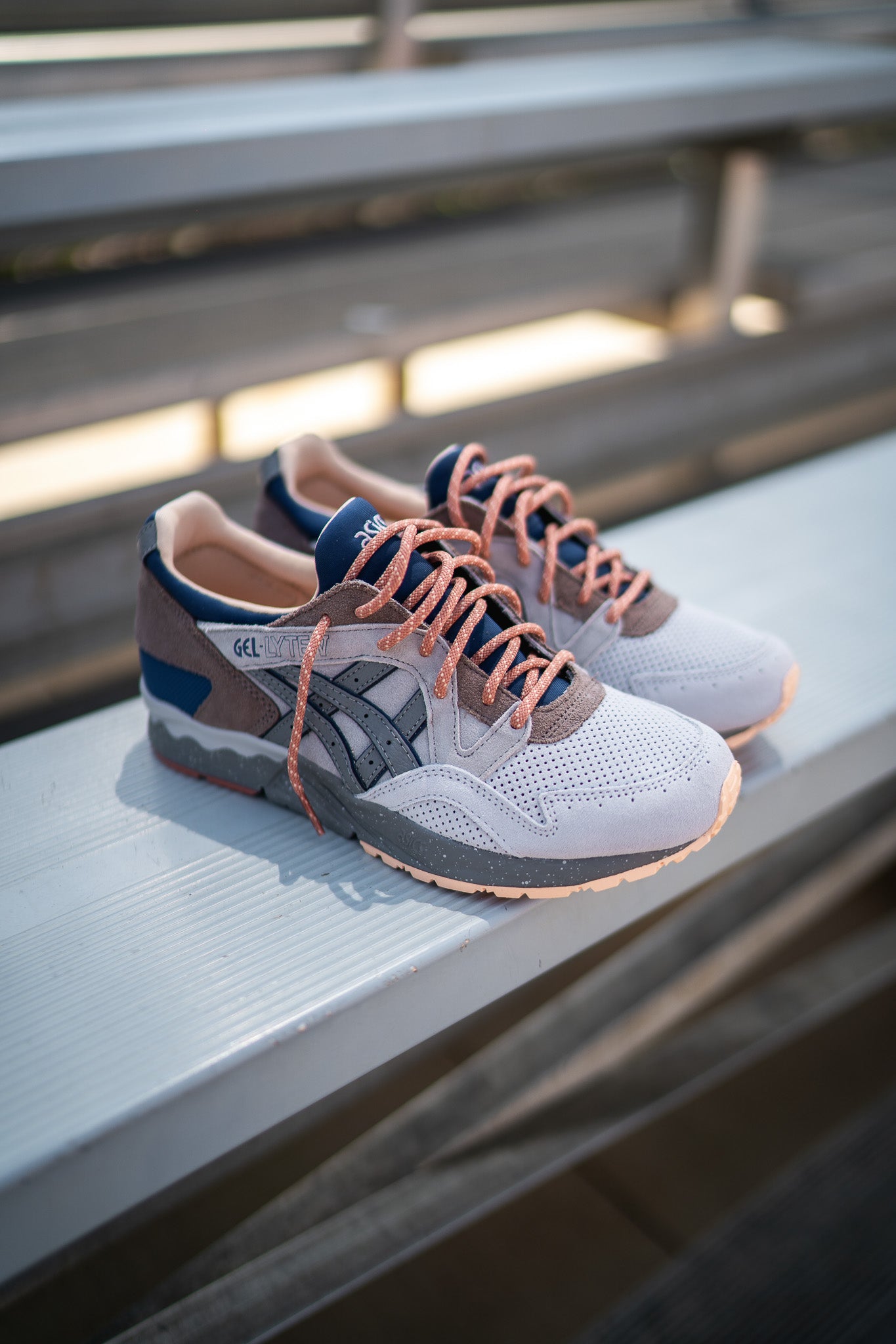 Mens Asics Gel-Lyte 5 (Concrete/Clay Grey)