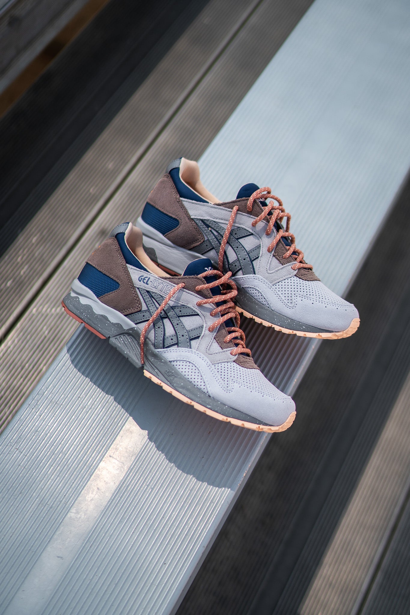 Mens Asics Gel-Lyte 5 (Concrete/Clay Grey)